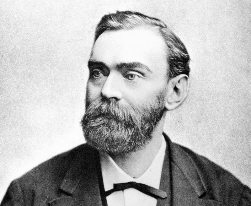 zobrazit detail historického snímku: Alfred Nobel.